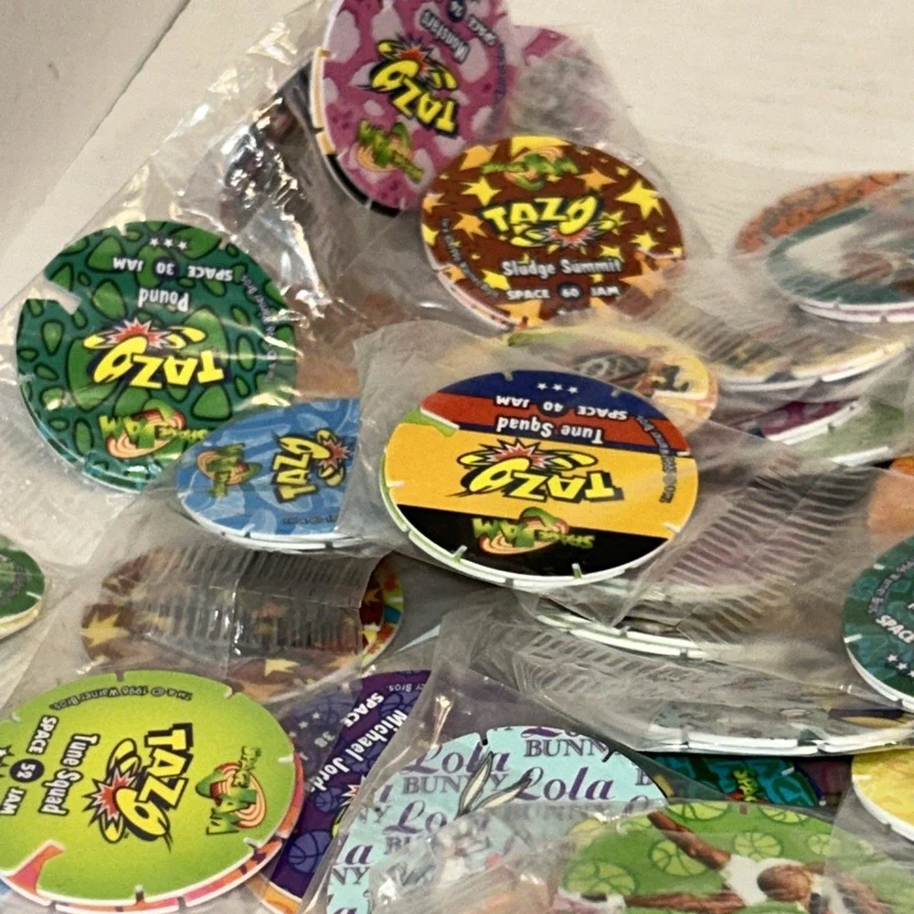 300 Space Jam Michael Jordan Tazo 1996 Warner‎ Bros Pog Cap Lot
